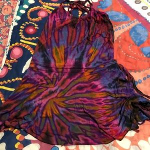 Tie dye dress